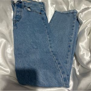 wedgie straight levi’s jeans